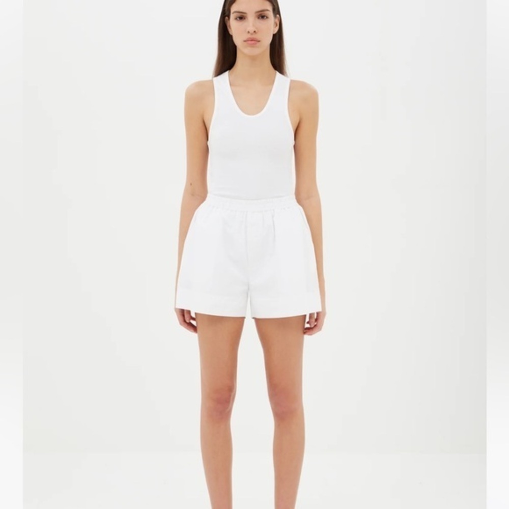 NWT AEXAE Women's White Sleeveless Top